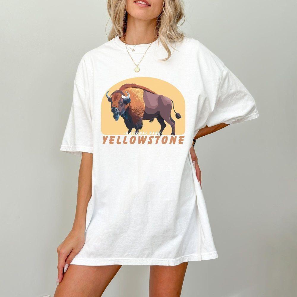 Yellowstone National Park Vintage Vuitino Shirt Yellowstone National Park Vintage Vuitino Shirt